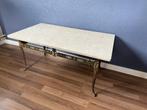 salontafel natuursteen, Ophalen, Gebruikt, Metaal