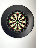 Complete dartset in topstaat - Winmau Blade 6 Triple Core, Ophalen, Gebruikt, Dartbord