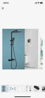 Zwarte regendouche nieuw, Ophalen, Nieuw, Douche