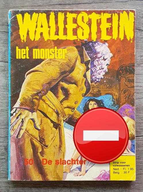 Wallestein het monster 50: De slachter, Boeken, Stripverhalen, Gelezen, Eén stripboek, Verzenden