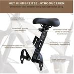 Kinderzitje + stuur, Fietsen en Brommers, Fietsaccessoires | Fietsstoeltjes, Ophalen, Nieuw, Voorzitje, Voetsteuntjes