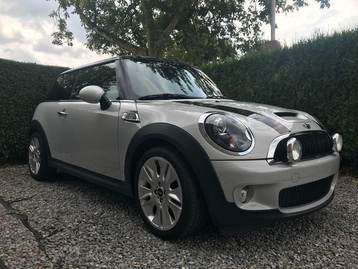 Mini Cooper S R56, Auto's, Mini, Particulier, Cooper, Bluetooth, Benzine, 3 deurs, Handgeschakeld, Zilver of Grijs, Overige kleuren