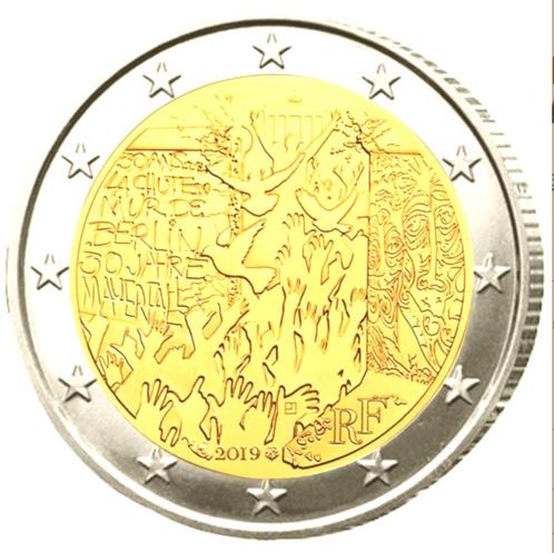 Pièce 2 Euros Allemagne 2019 - 30 ans de la chute du mur de, Timbres & Monnaies, Monnaies | Europe | Monnaies euro, Série, 2 euros