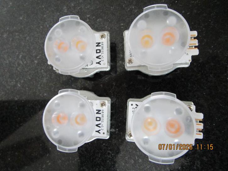 Novy  Kit ampoules led pour hotte pure line 906310, Electroménager, Hottes, Neuf, Encastré, 600 à 800 m³/h, Enlèvement ou Envoi