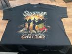 T’Shirt  -  Metalband - SABATON - maat : Large., Vêtements | Hommes, T-shirts, Enlèvement ou Envoi, Porté, Taille 52/54 (L), Noir