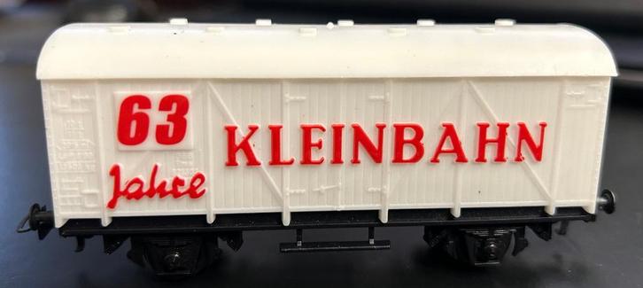 2290c. H0 overdekte wagen Kleinbahn., Hobby en Vrije tijd, Modeltreinen | H0, Gebruikt, Wagon, Ophalen of Verzenden