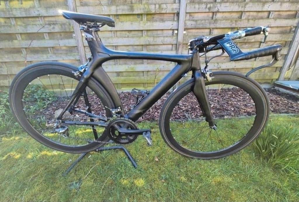 Tijdritfiets orbea xs, Ophalen