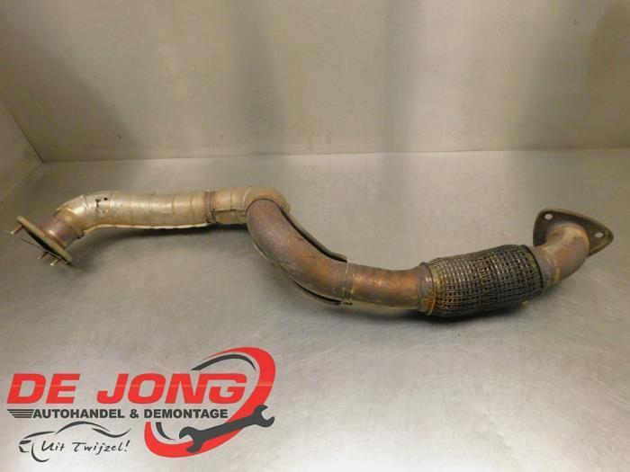 Tube échappement avant d'un Opel Astra, Autos : Pièces & Accessoires, Systèmes d'échappement, Opel, Utilisé, 3 mois de garantie