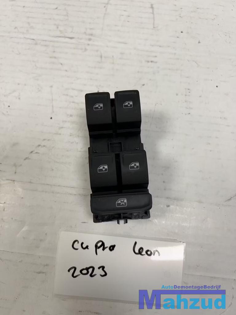CUPRA LEON links voor raam schakelaar 5G0959857D 2020+, Autos : Pièces & Accessoires, Tableau de bord & Interrupteurs, Seat, Utilisé