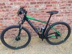 CUBE ATTENTION BLACK N GREEN MOUNTAINBIKE 29 INCH, Enlèvement, Comme neuf