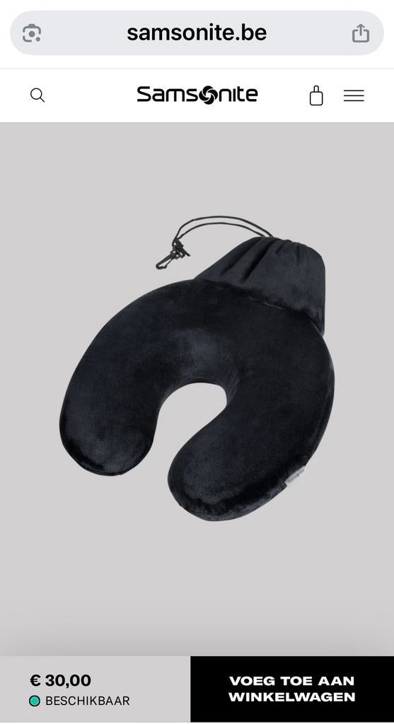 Nekkussen Samsonite, Enlèvement, Comme neuf