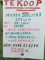 Moto Yamaha DRAGSTAR 650, Motoren, Cardan-aandrijving, 2 cilinders, Particulier, 650 cc