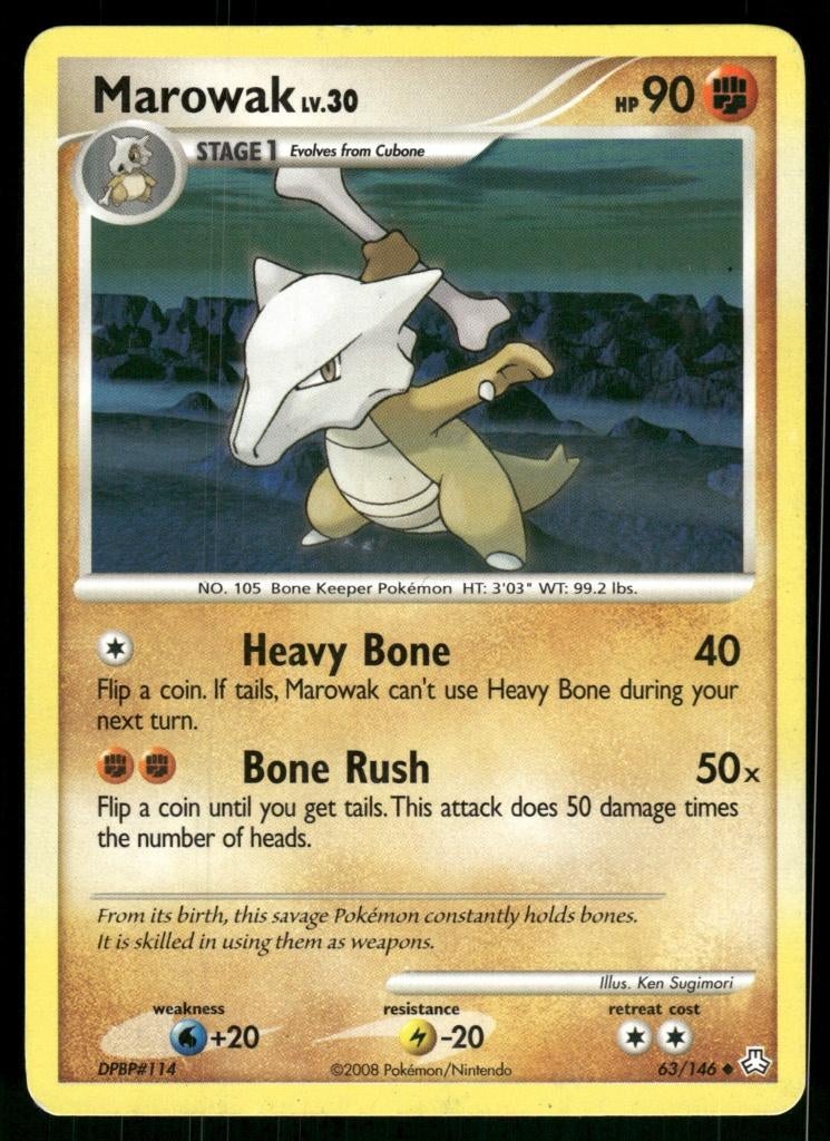 Marowak 63/146 - Legends Awakened, Verzenden, Gebruikt