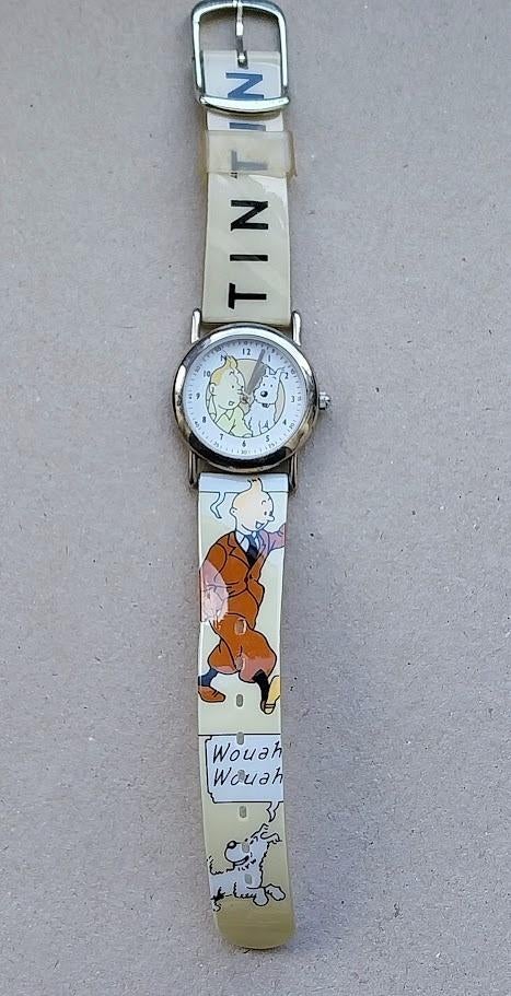 TINTIN Citime horloge, Verzamelen, Ophalen of Verzenden, Kuifje, Zo goed als nieuw