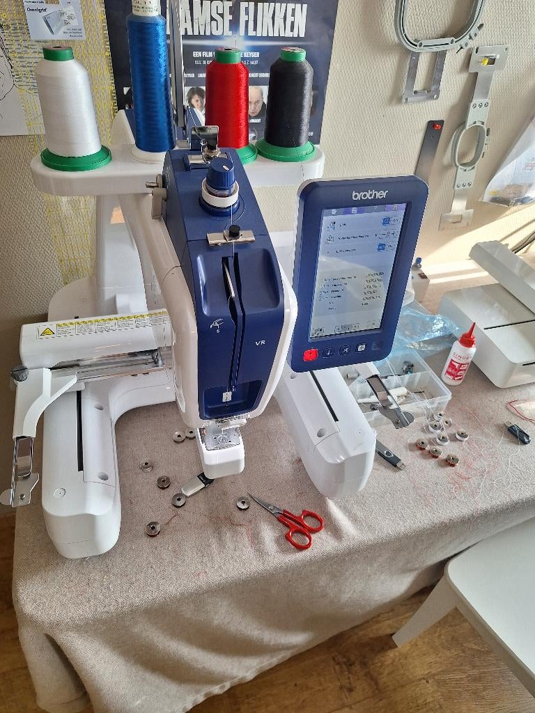 borduurmachine Brother VR, Ophalen, Zo goed als nieuw, Borduurmachine