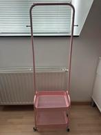 Kledingrek roze, Kleding | Dames, Ophalen, Met wielen, Zo goed als nieuw