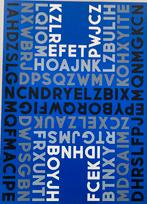 Gaston De Mey - Zeefdruk - lettercompositie, Antiek en Kunst, Ophalen of Verzenden