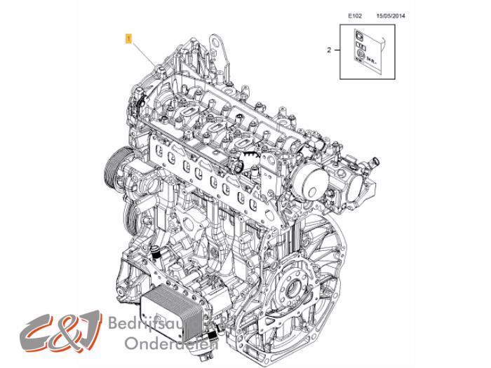 Motor van een Renault Trafic, Auto-onderdelen, Motor en Toebehoren, Renault, Gebruikt, 3 maanden garantie, Ophalen of Verzenden