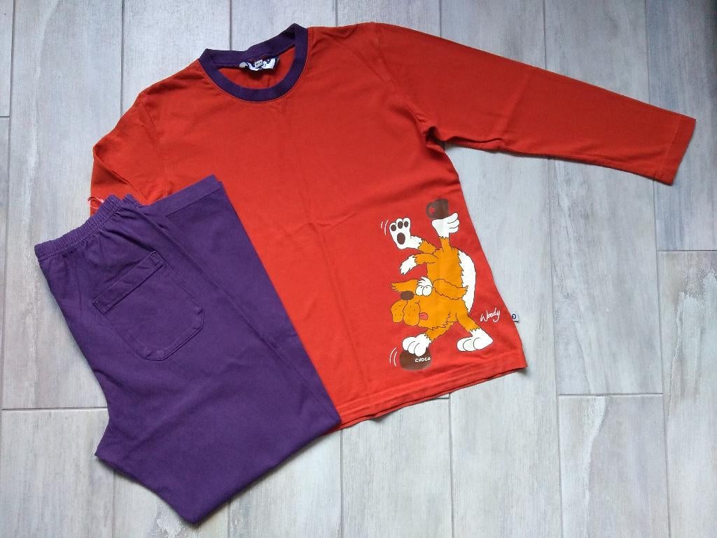 ★ M140 - Woody pyjama thema hond, Enfants & Bébés, Vêtements enfant | Taille 140, Garçon, Enlèvement ou Envoi, Vêtements de nuit ou Sous-vêtements