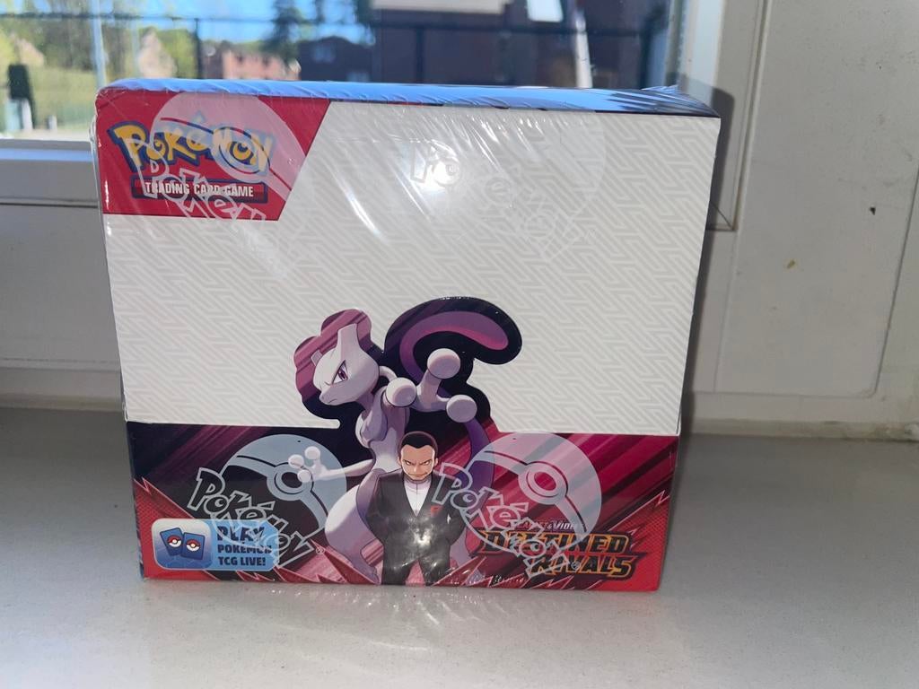 Pokémon Destined Rivals Booster Box, Hobby en Vrije tijd, Verzamelkaartspellen | Pokémon, Nieuw, Boosterbox, Foil, Ophalen of Verzenden