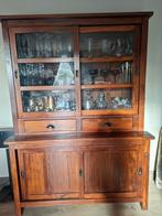 Zeer ruime en prachtige kast in teak, Huis en Inrichting, Kasten | Buffetkasten, Ophalen, Teakhout