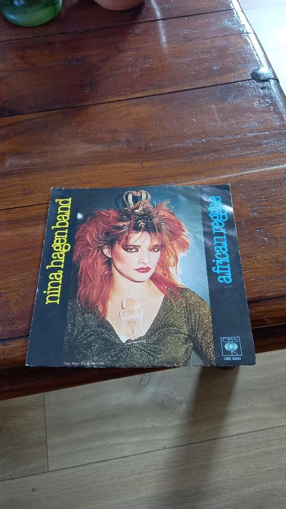 Vinyl (45t) Nina hagen band "african reggae ", Ophalen, Zo goed als nieuw