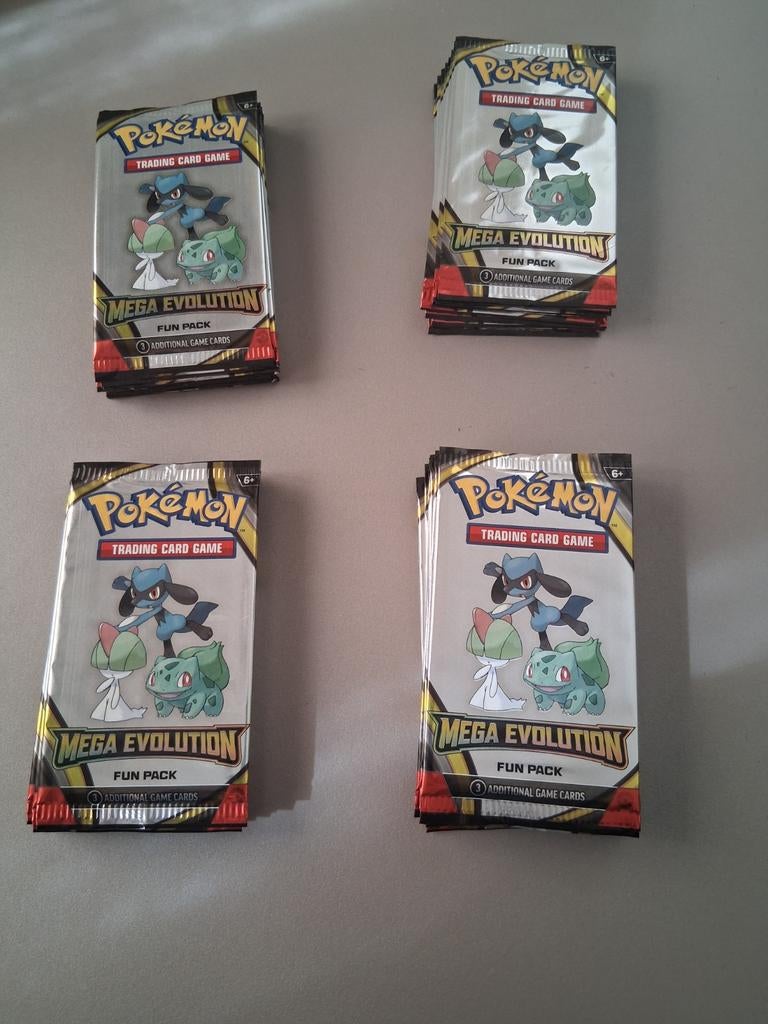Pokemon Mega Evolution fun packs (40 stuks), Ophalen