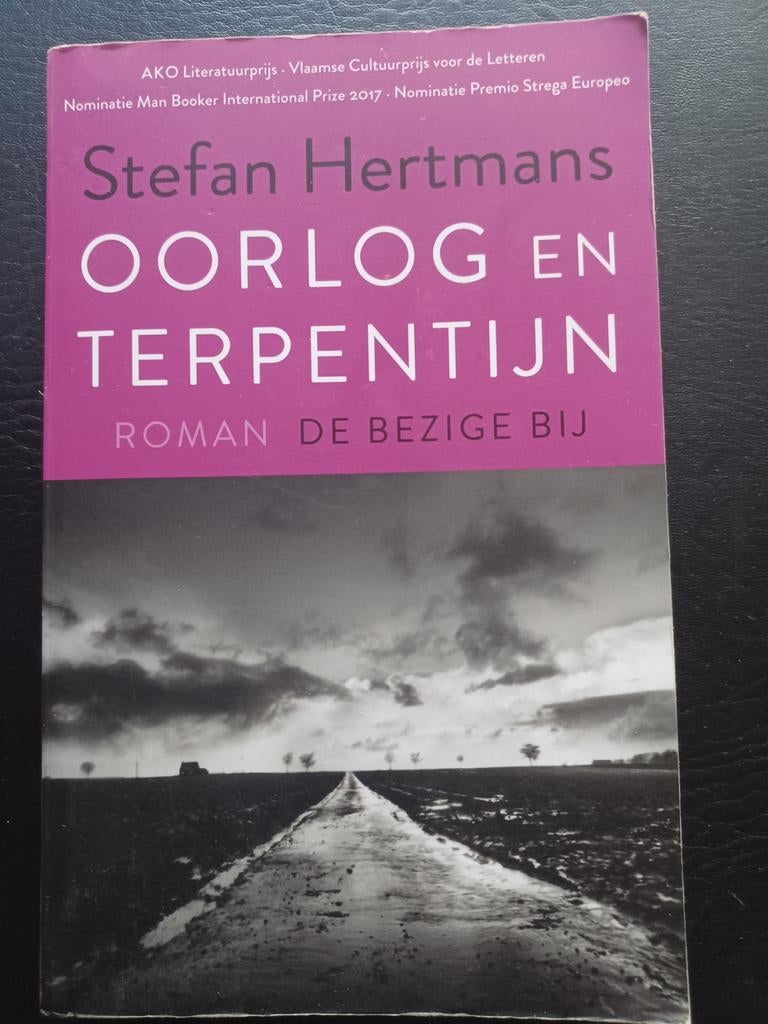 Stefan Hertmans - Guerre et térébenthine, Livres, Littérature, Enlèvement