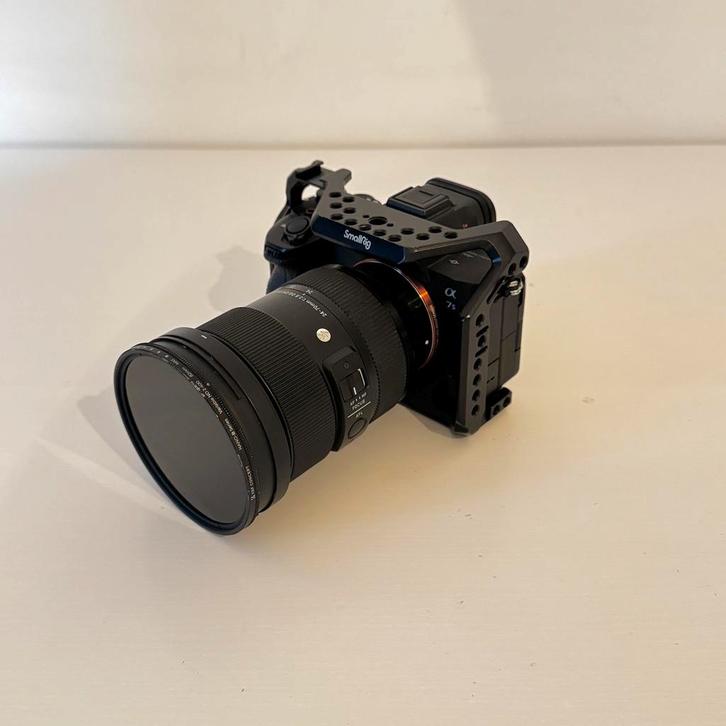 SONY A7Slll + Sigma 24-70mm + HOLLYLAND MIC, TV, Hi-fi & Vidéo, Photo | Lentilles & Objectifs, Comme neuf, Enlèvement