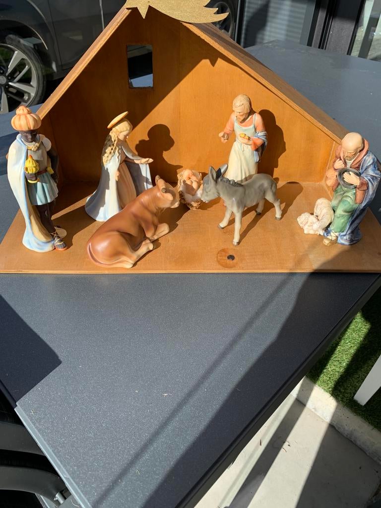 Kerststal Hummel Beelden Goebel. Nieuw, Ophalen, Hummel