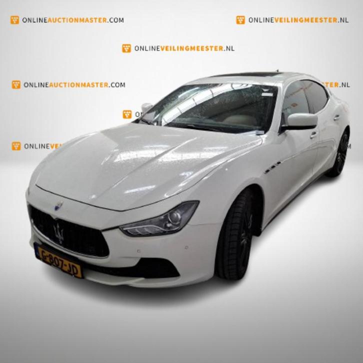 Personenauto, Maserati, Ghibli, 3.0 V6 D, 2016, Auto's, Maserati, Bedrijf, Ghibli, ABS, Airbags, Airconditioning, Alarm, Android Auto