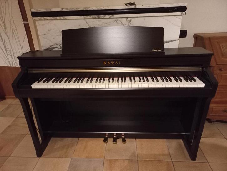 Piano, Muziek en Instrumenten, Piano's, Zo goed als nieuw, Piano, Zwart, Digitaal, Ophalen