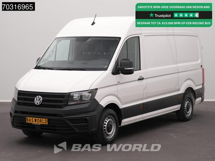 Volkswagen Crafter 140pk L3H3 Airco Camera Euro6 L2H2 Airco, Auto's, Bestelwagens en Lichte vracht, Bedrijf, Te koop, Achteruitrijcamera