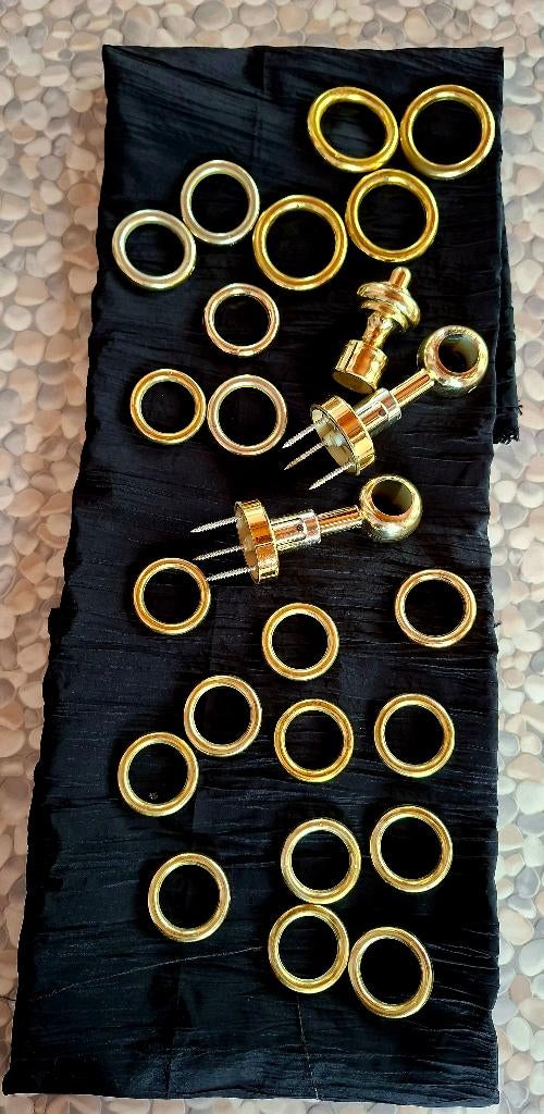 anneaux rideaux, Enlèvement ou Envoi, Utilisé, Autres couleurs