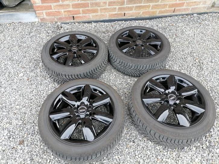 Mini winterset (velgen + banden), Auto-onderdelen, Banden en Velgen, Banden en Velgen, Winterbanden, 17 inch, 195 mm, Personenwagen