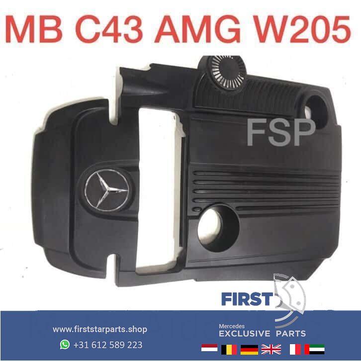W205 AMG Motor afdekplaat Mercedes motor kap MB C Klasse, Gebruikt, -, Ophalen of Verzenden, -
