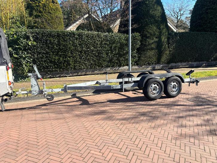 Pega boottrailer.....inruilkoopje, wees snel., Watersport en Boten, Boottrailers, Gebruikt, Sloepentrailer, Minder dan 1500 kg