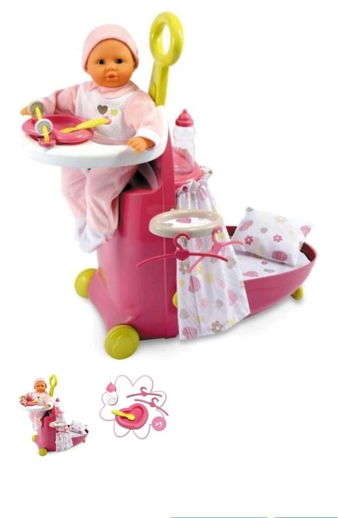 Leuk poppensetje, Ophalen, Gebruikt, Babypop