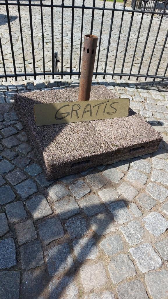 Parasol voet, Tuin en Terras, Parasols, Ophalen