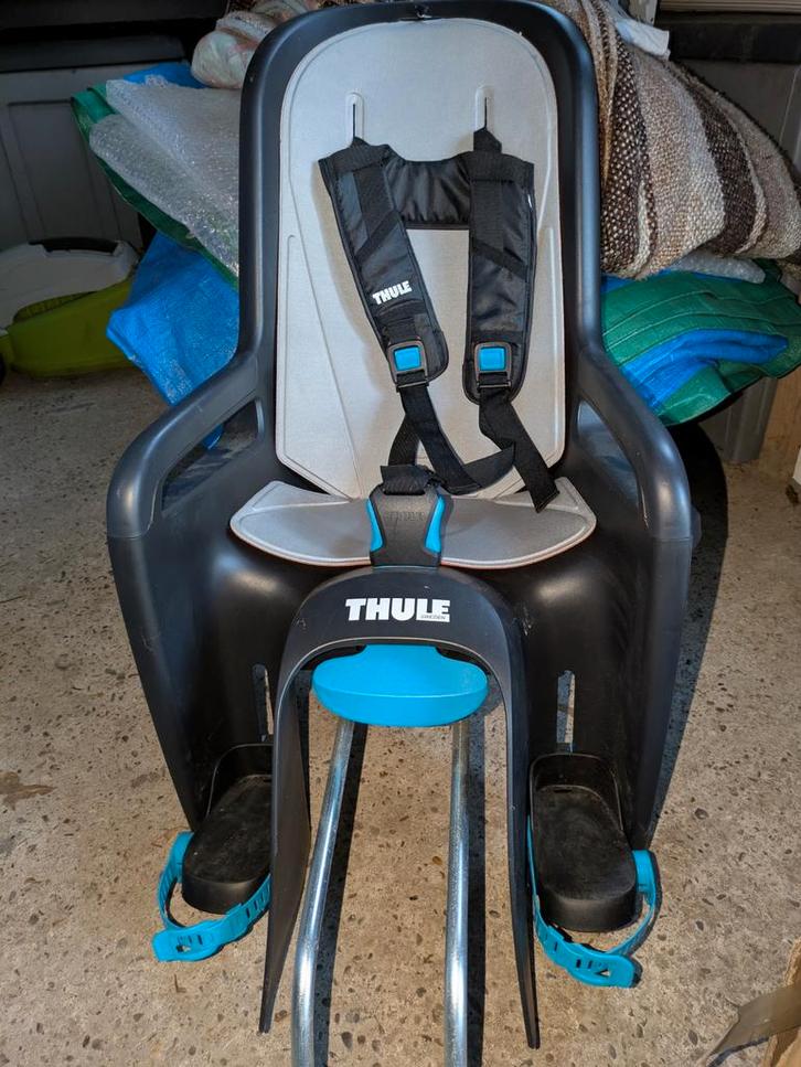 Thule Ride Along Rear child bike seat., Fietsen en Brommers, Fietsaccessoires | Fietsstoeltjes, Gebruikt, Achterzitje, 9 t/m 18 kg