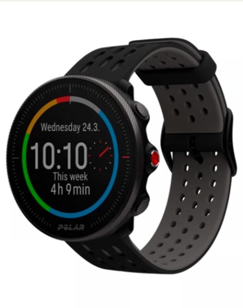 POLAR Vantage M2 Black M/L, Bijoux, Sacs & Beauté, Montres de sport, Comme neuf, Noir, Distance, État, GPS, Battement de coeur