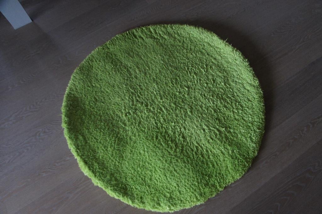 Tapijt - Rond, Ophalen, Groen, Rond