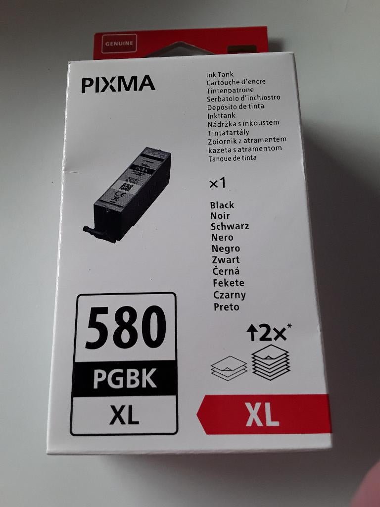 Cartouche d'encre Canon Pixma 580 PGBK XL, Enlèvement ou Envoi, Neuf, Cartridge, Canon