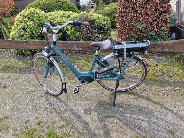 Gazelle Orange C7 elektrische damesfiets, Fietsen en Brommers, Elektrische fietsen, Gebruikt, Gazelle, Minder dan 47 cm, 50 km per accu of meer