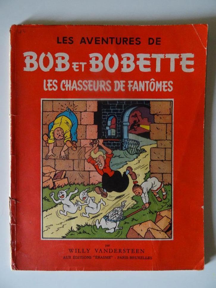 Bob en Bobette Rouge T20 The Ghost Hunters EO 1958, Boeken, Stripverhalen, Gelezen, Eén stripboek, Ophalen of Verzenden