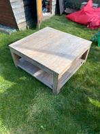 Houten salontafel, Huis en Inrichting, Ophalen, Gebruikt, 50 tot 75 cm, 100 tot 150 cm