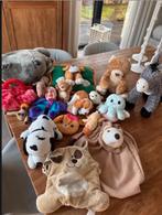 lot 17 animaux en peluche, Enlèvement ou Envoi, Comme neuf
