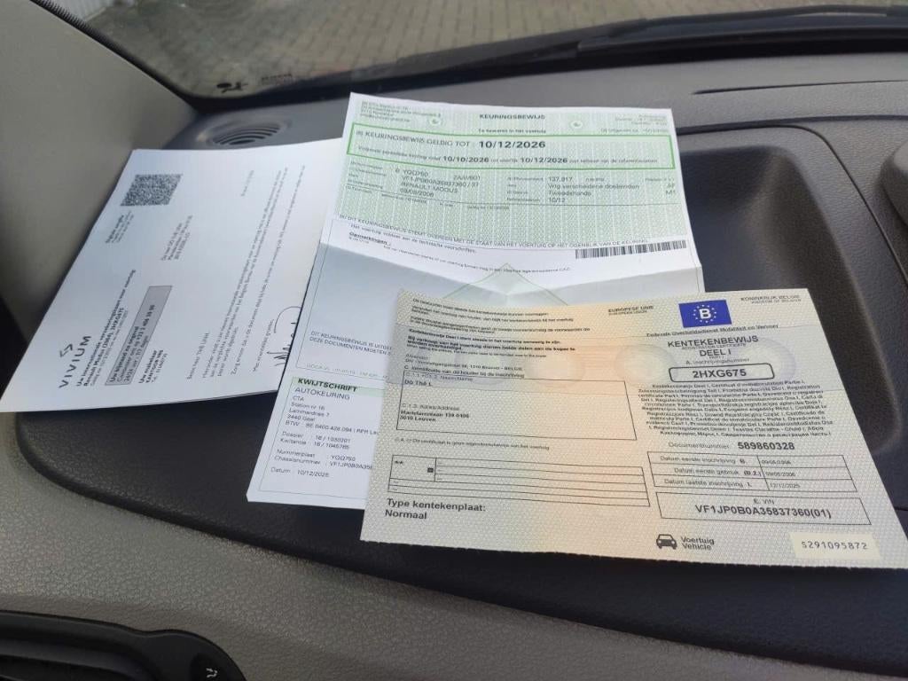 Renault Modus 2006 - automaat auto, benzine, Auto's, 1280 kg, 82 kW, Blauw, 185 g/km