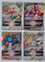 4 Pokemon 2022 VStar Zoroark, Drapion, Lucario, Arceus, Ophalen of Verzenden, Zo goed als nieuw, Meerdere kaarten