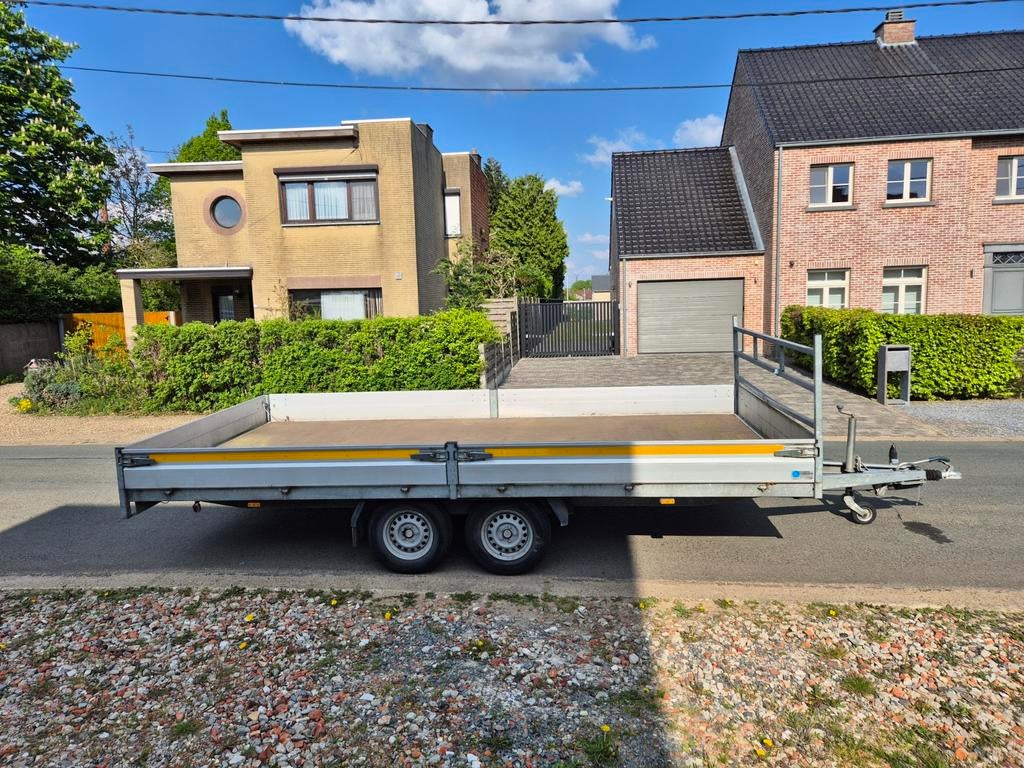 Grand plateau de 5 m sur 2 m 40, Autos : Divers, Remorques, Enlèvement